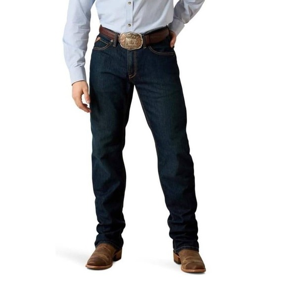 Ariat Other - Ariat M4 Relaxed Boot Cut 42/36 Men's Stretch Denim Jeans Blackstone